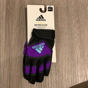 Adidas T-ball girls batting gloves